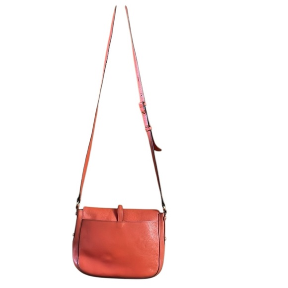 Annabell Ingall Allisyn Orange Crossbody Saddle Bag - Picture 9 of 16